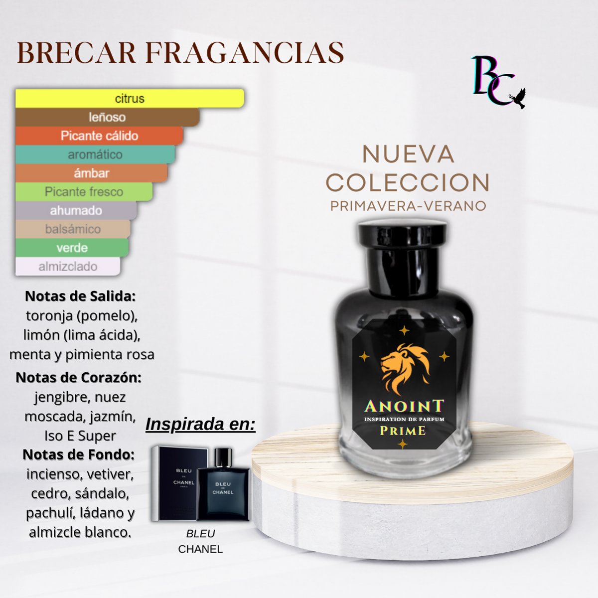 Perfume de 100ML "ANOINT"- PRIME