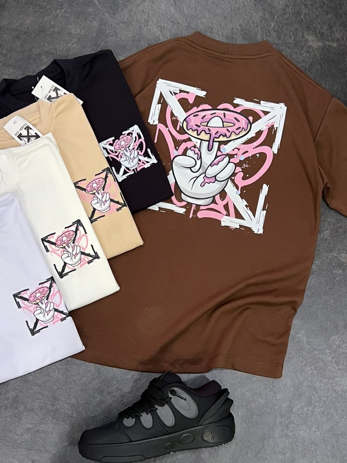 Remera Oversize Marrón