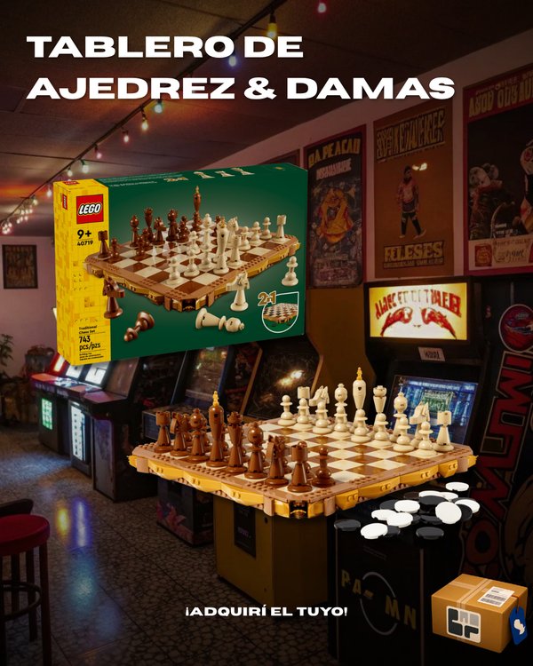 Tablero de Ajedrez y Damas