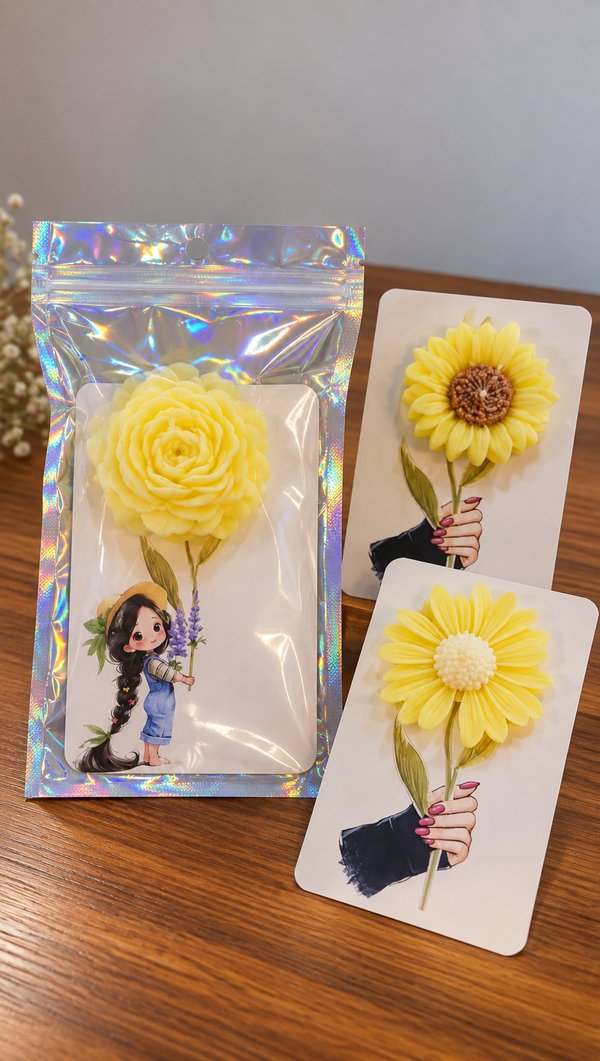 Velas de Flores Aromáticas 