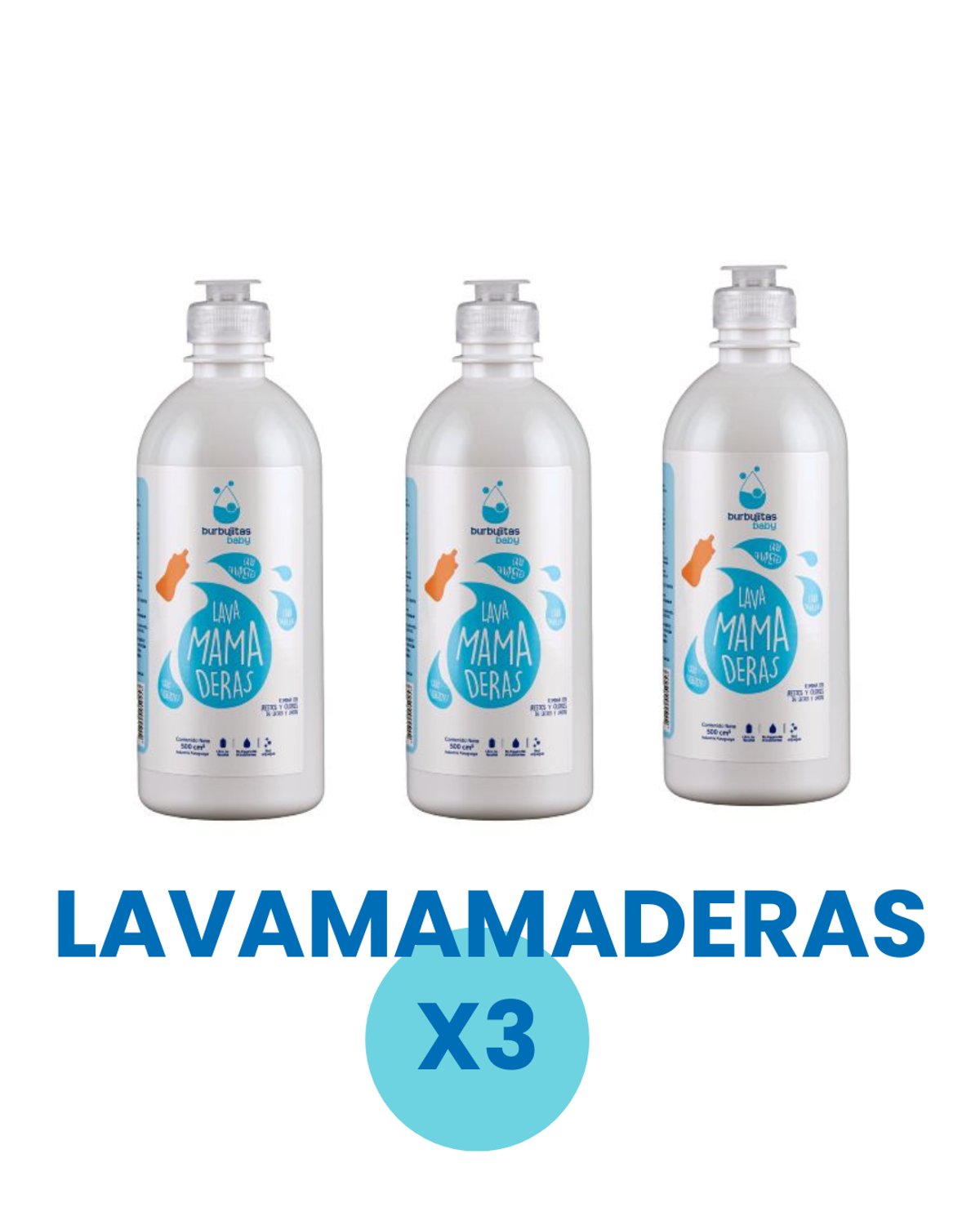 KIT LAVAMAMADERAS X3