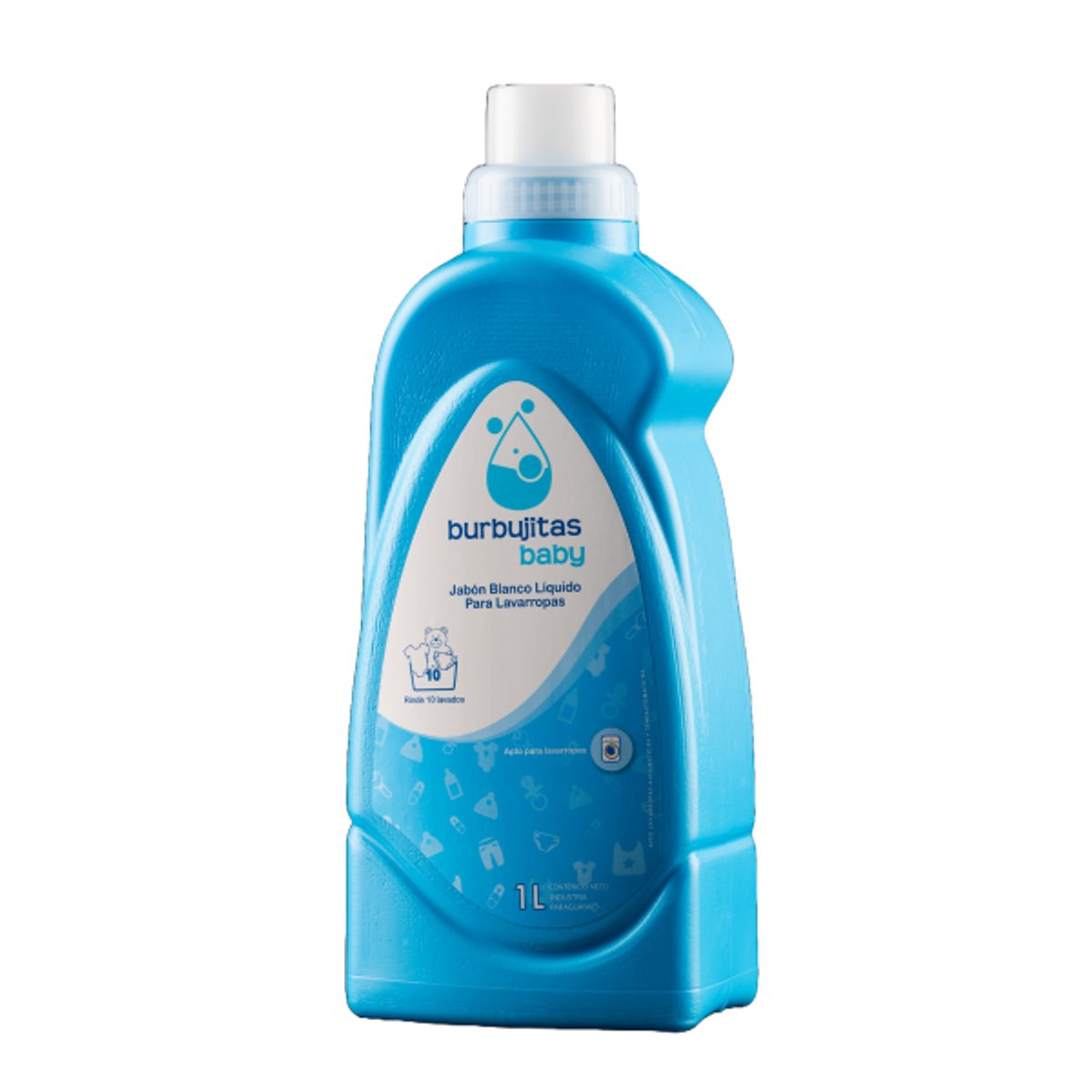 Jabón Blanco Líquido Para Ropa de Bebés 1L - 2
