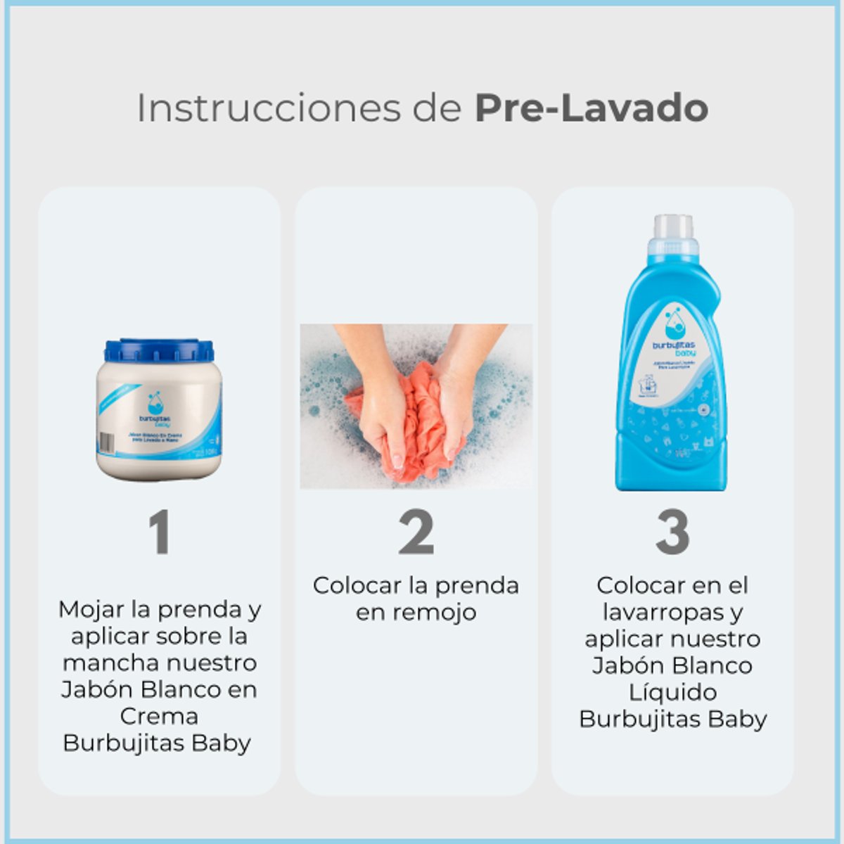 Jabón Blanco en Crema para manchas difíciles - 2