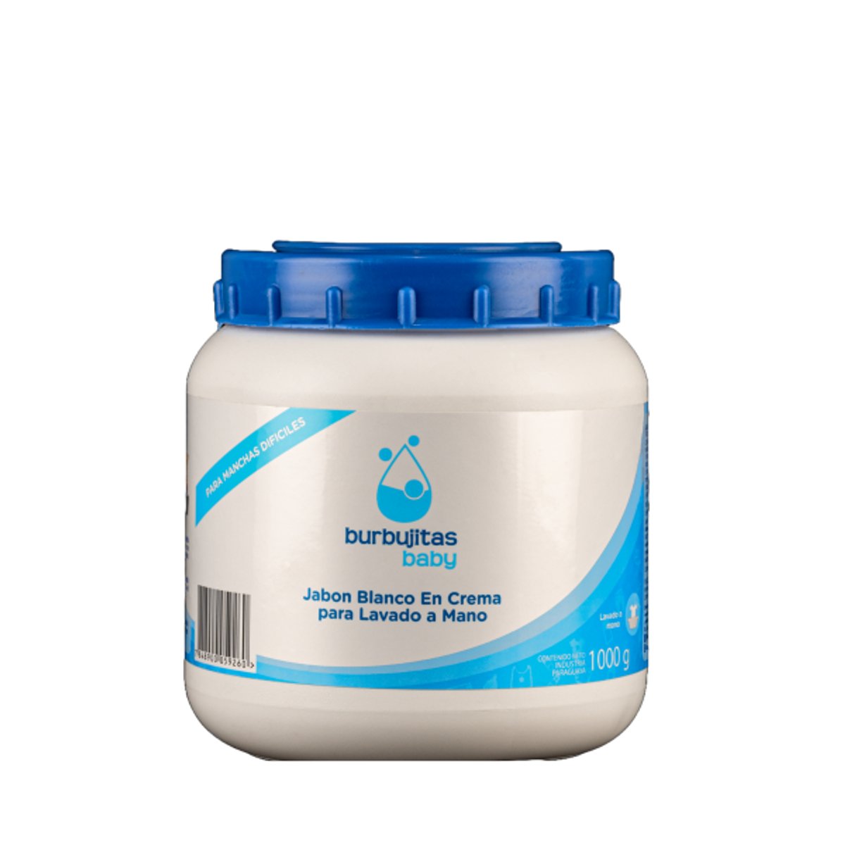 Jabón Blanco en Crema para manchas difíciles