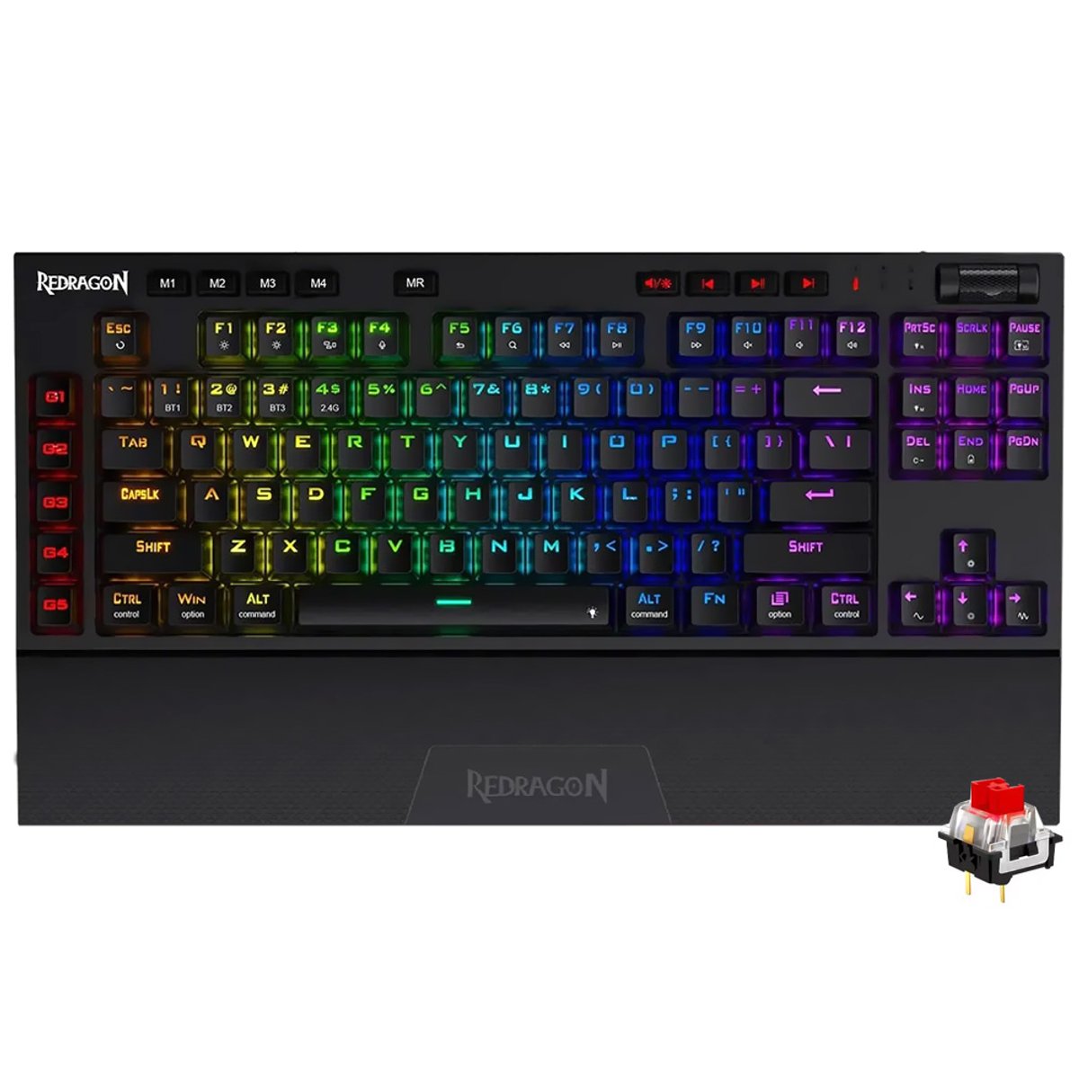 Teclado Mecanico Redragon Negro - 2