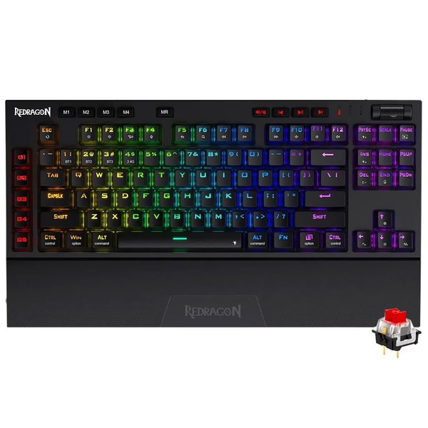 Teclado Mecanico Redragon Negro