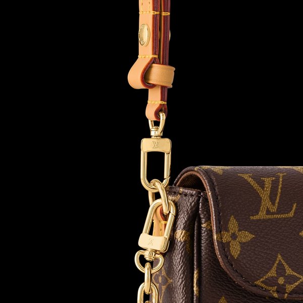 Louis Vuitton- Ivy con cadena - Marrón