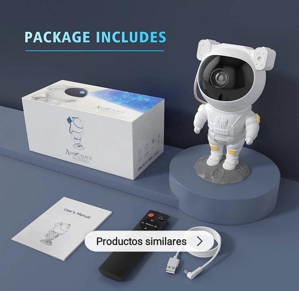 Proyector Astronauta Robots 🌌🏠