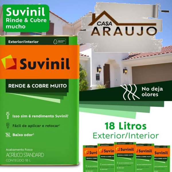 Suvinil Rinde y Cubre Mucho 