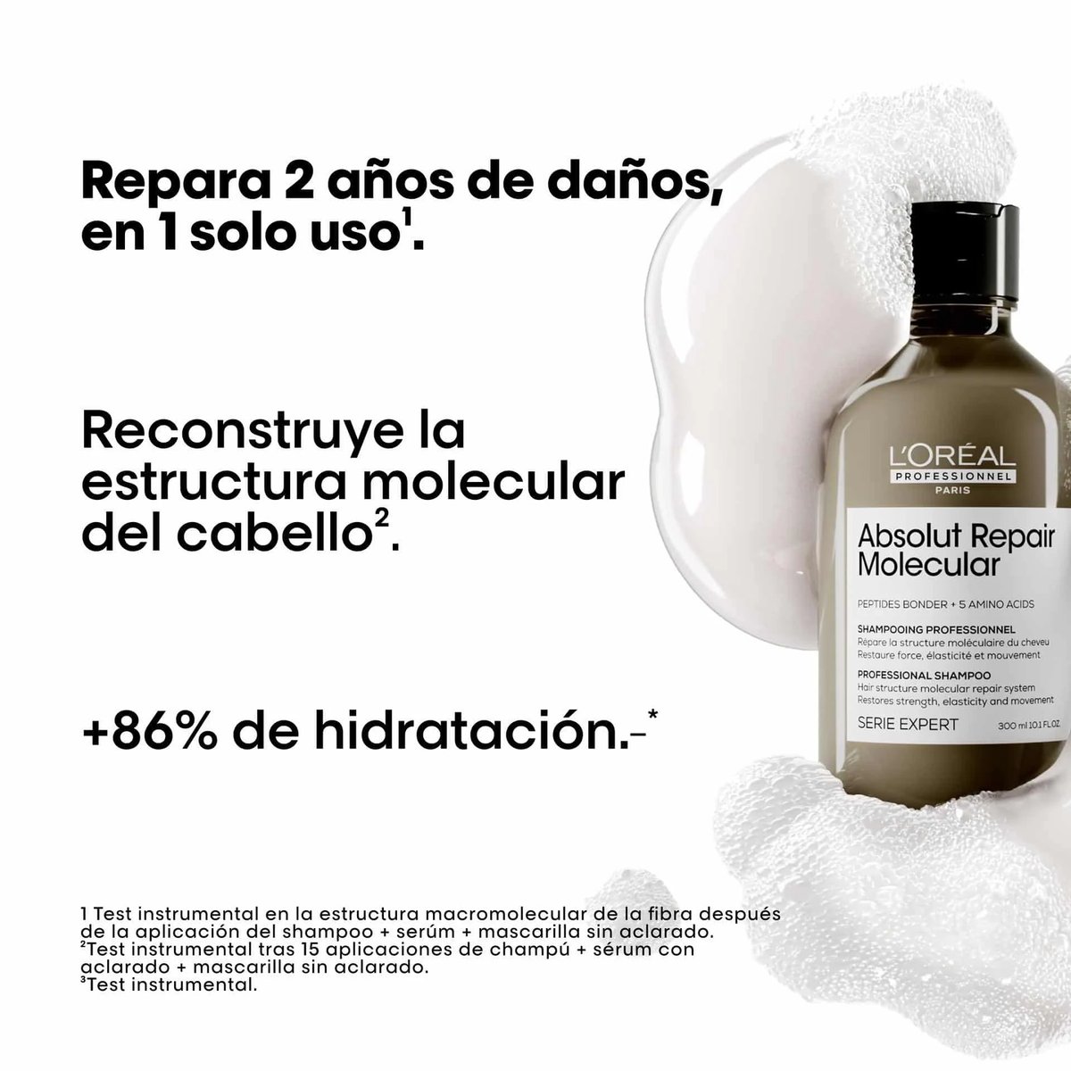 L’Oréal Absolut Repair Molecular Champú