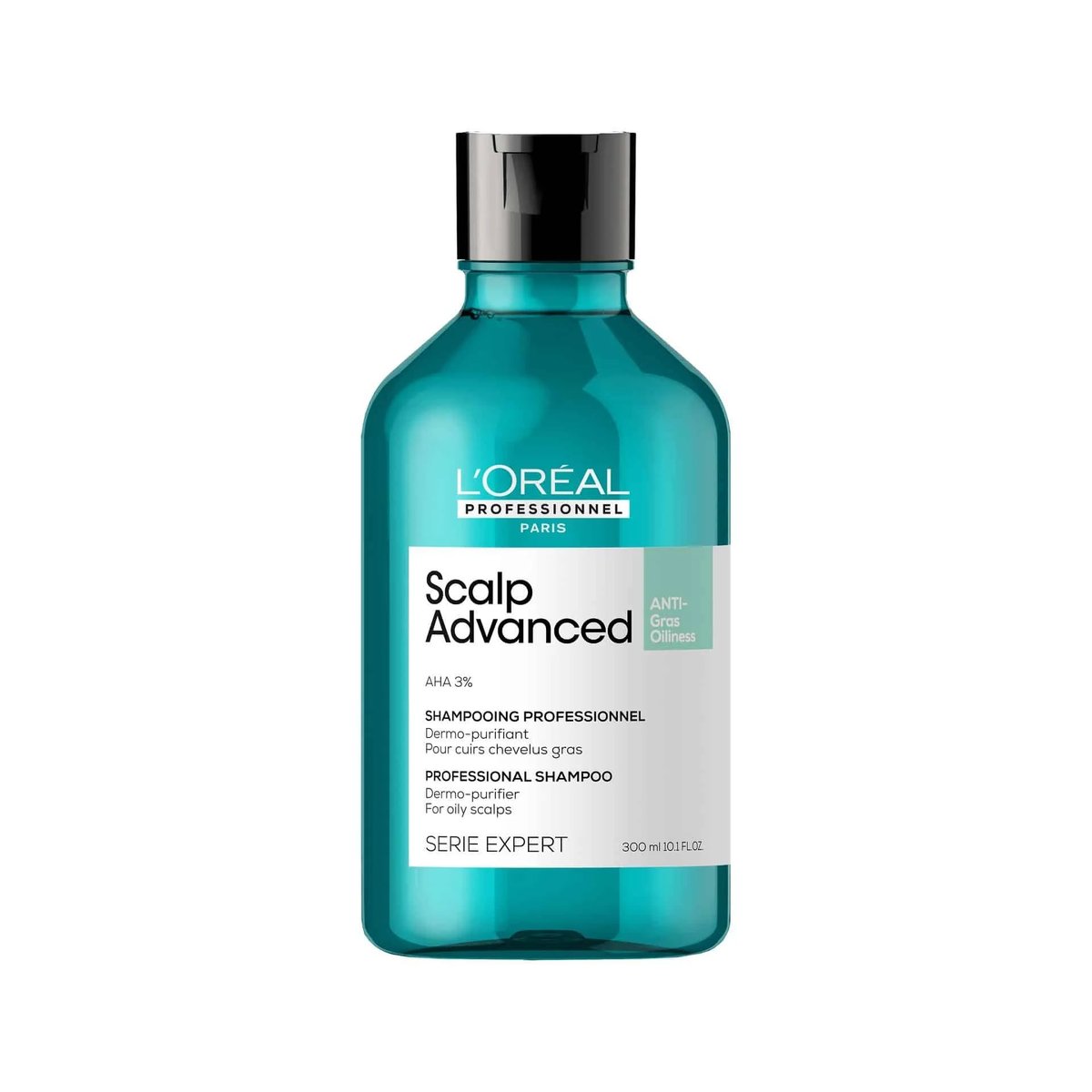 L’Oréal Scalp Advanced Champú antigrasa.