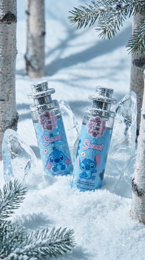 Perfume Stitch Tapa Plateada 