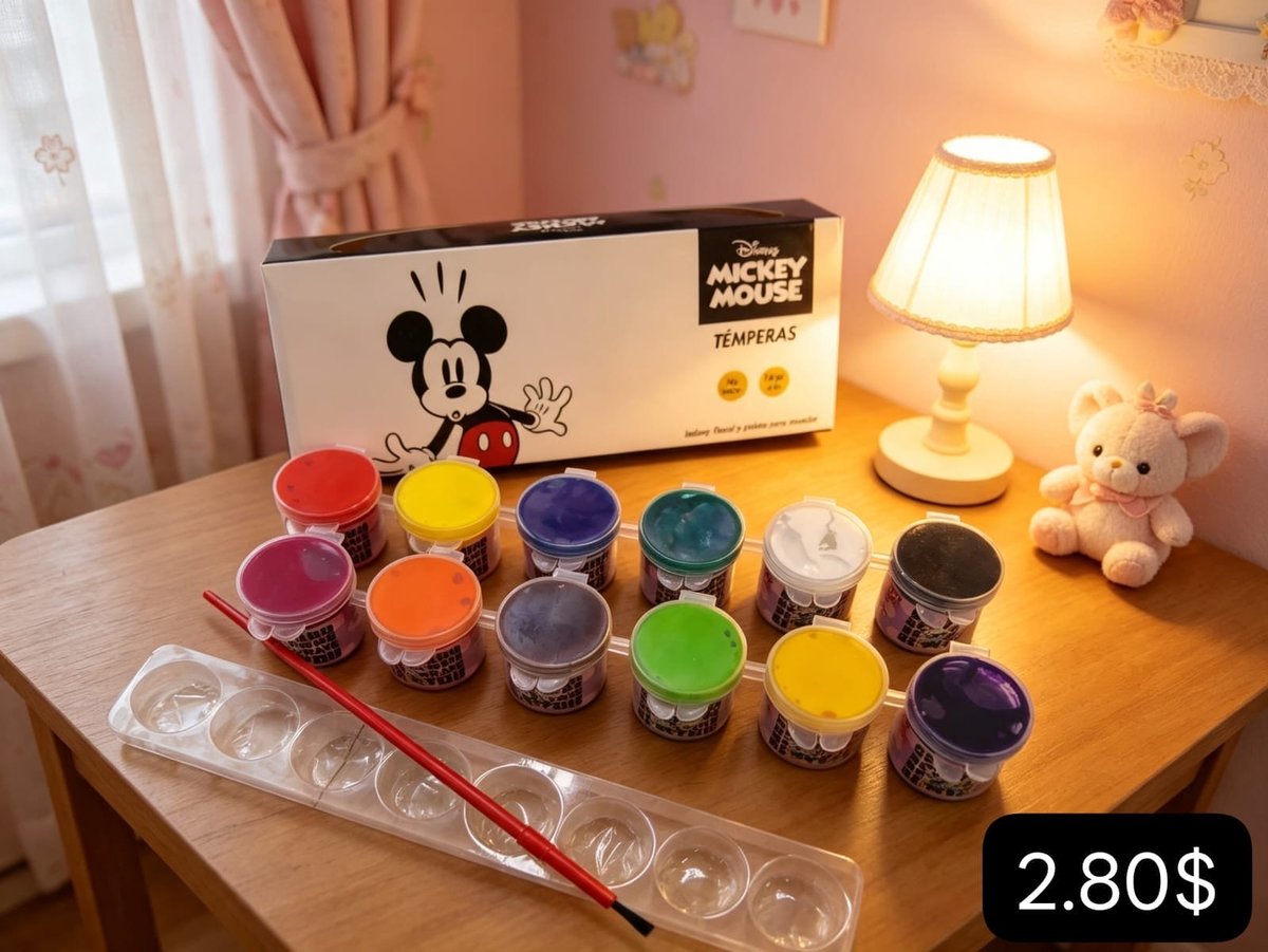 Tempera Disney y marvel - 2