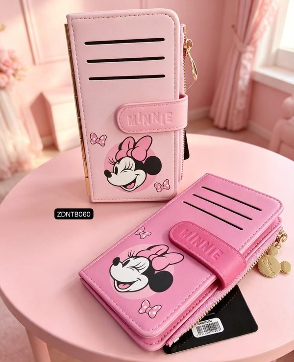 Billetera Minnie carita #060