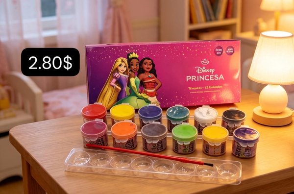 Tempera Disney y marvel