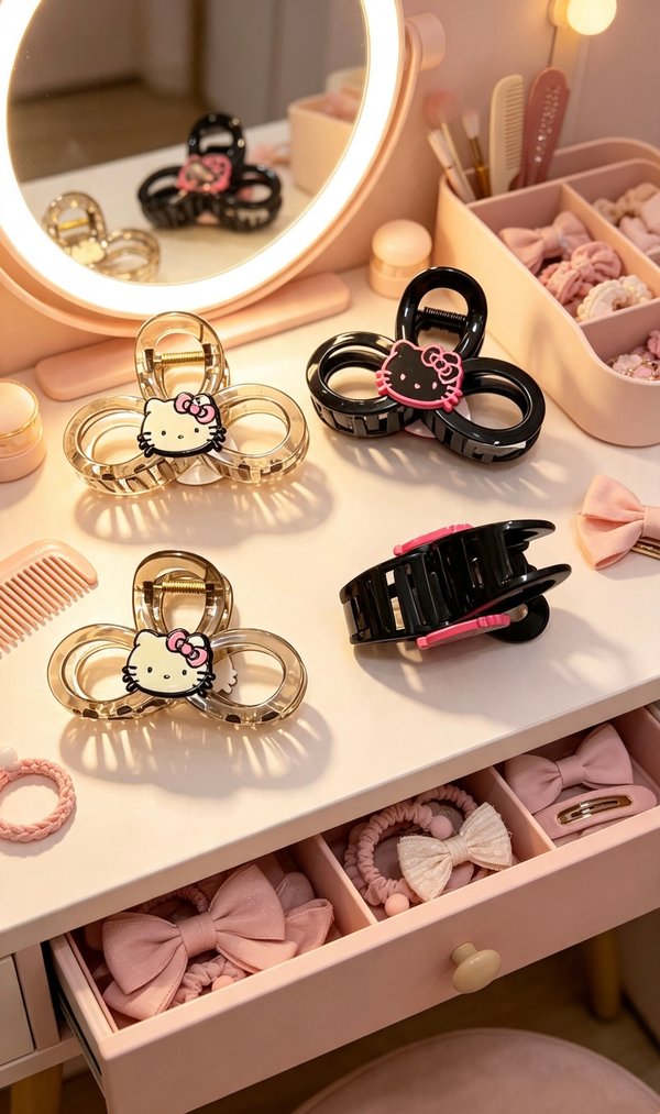 Pinza para cabello Hello Kitty 