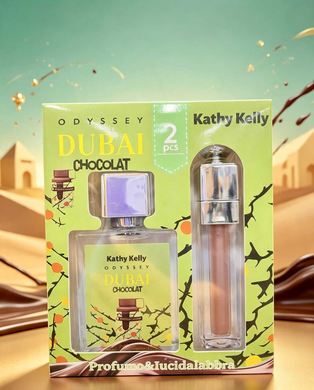 Kit perfume + lip gloss - 4
