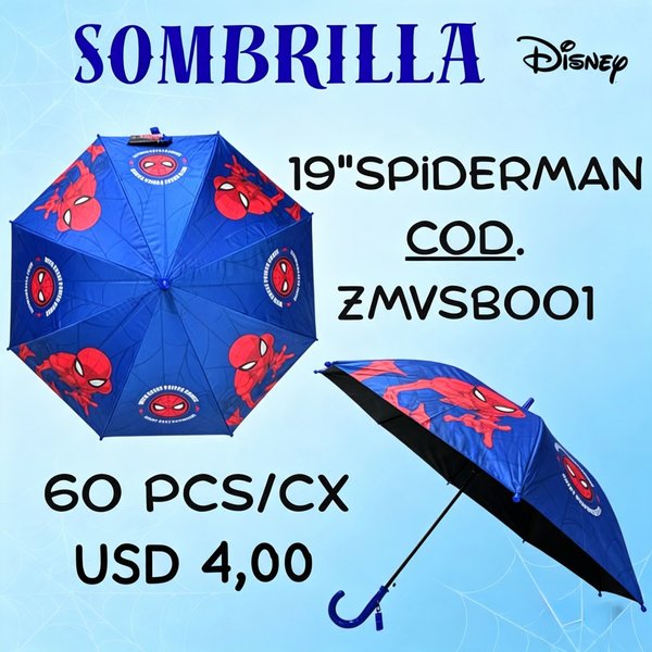 Sombrilla Spiderman