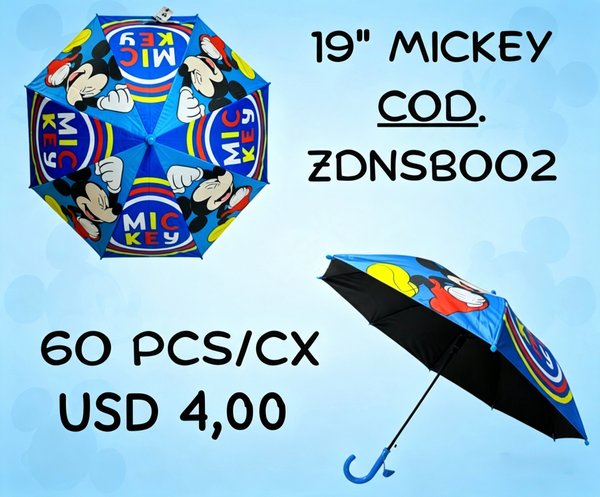 Sombrilla Mickey 