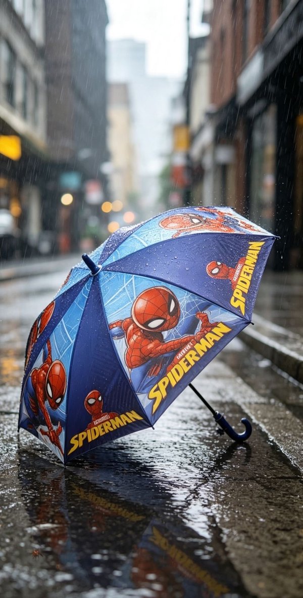 Sombrilla Spiderman 17"
