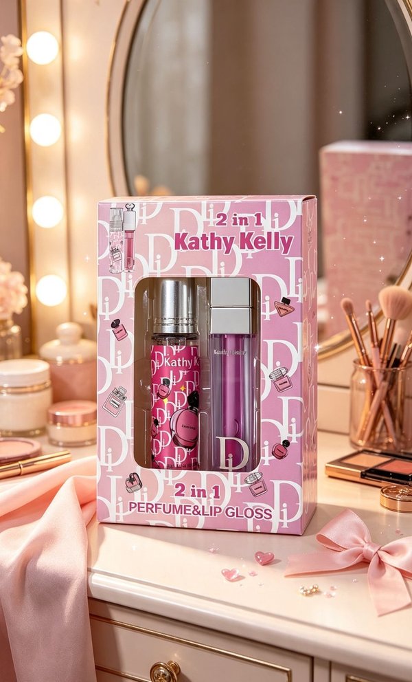 Kit perfume + gloss