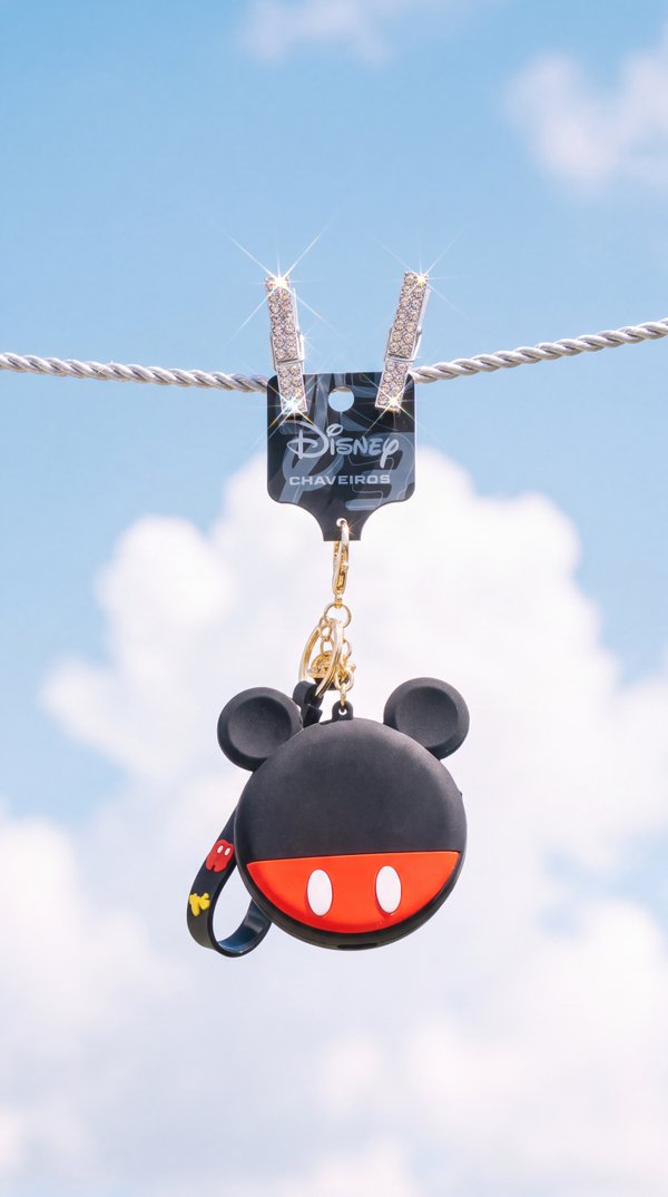 Llavero Monedero Minnie y mickey 