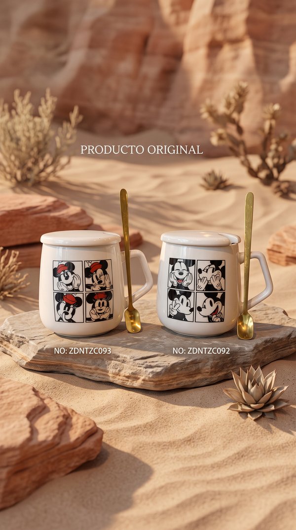 Taza con cuchara 