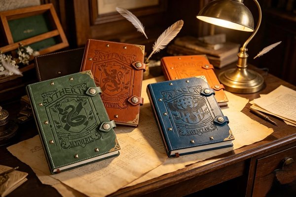 Cuaderno Harry Potter de las Casas de Hogwarts