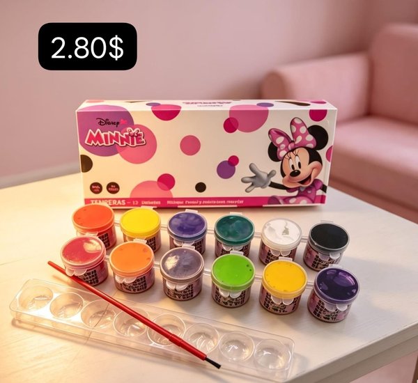 Tempera Disney y marvel