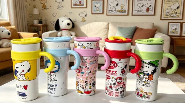 Hoppie Snoopy 1200ML 5 colores