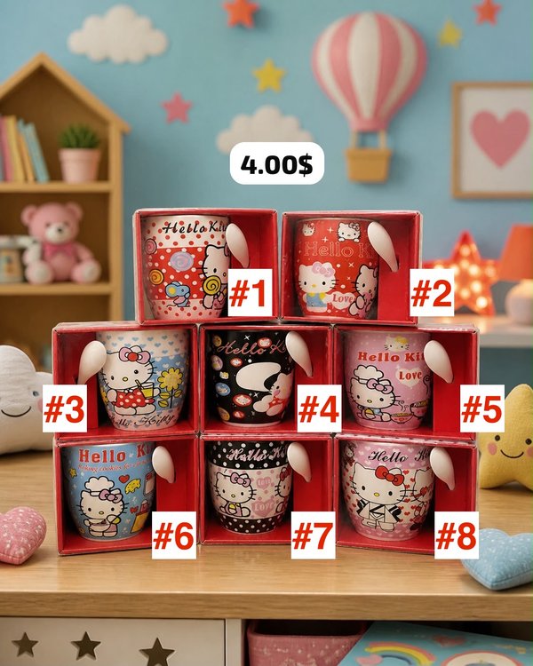 Taza Hello Kitty variada