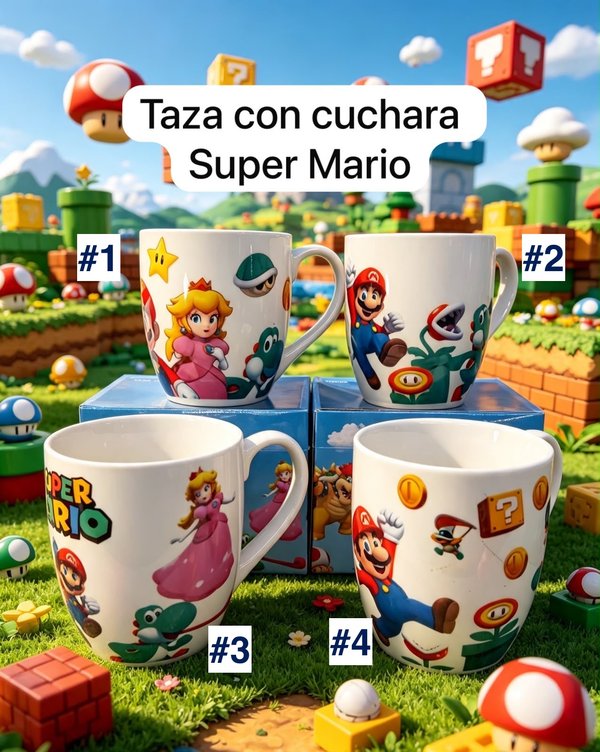 Taza Super Mario
