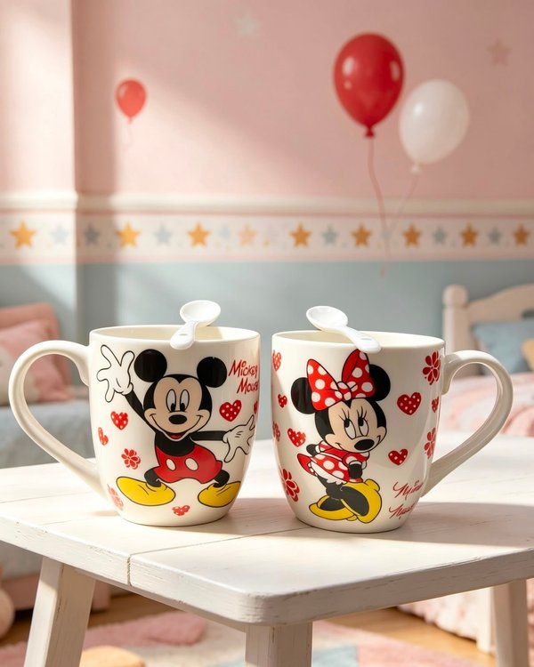 Taza Mickey y Minnie