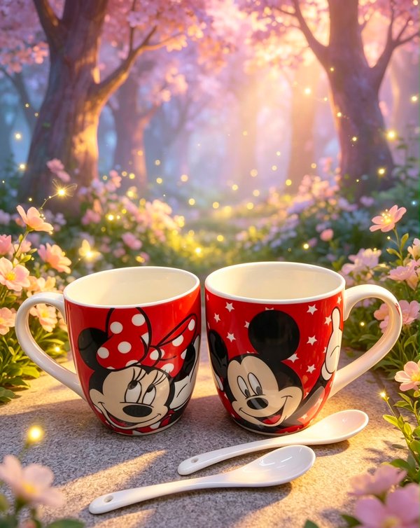 Taza Mickey y Minnie 2