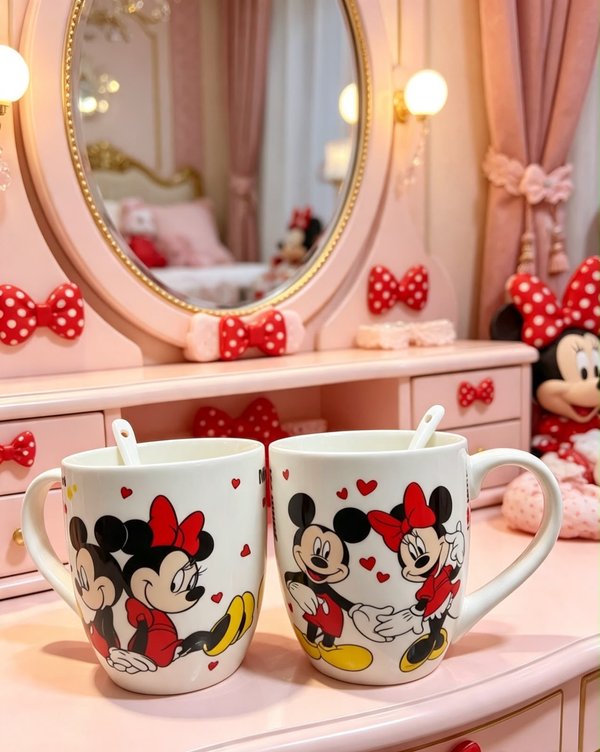 Taza Mickey y Minnie 3