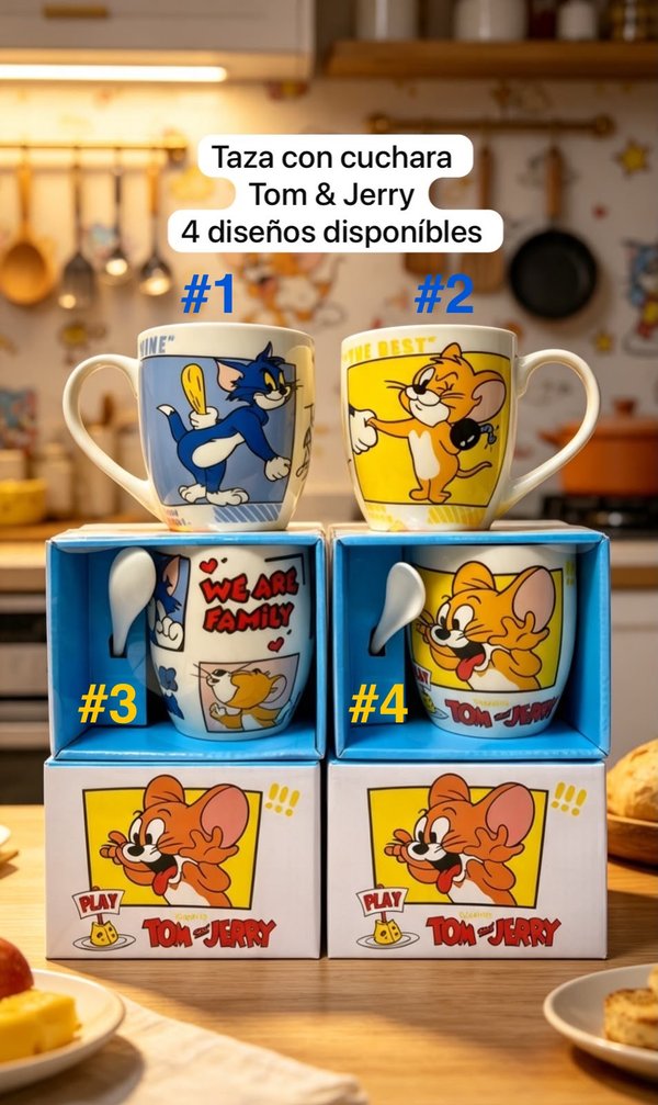 Taza Tom y Jerry