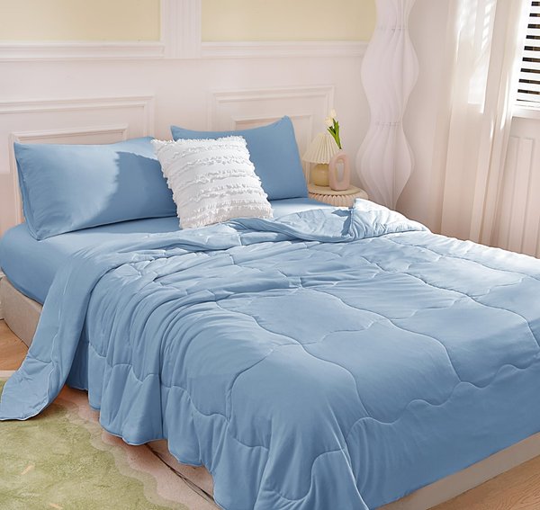 🛏️ Cubre Cama Goldsun América – Modelo Malla (4 Piezas)