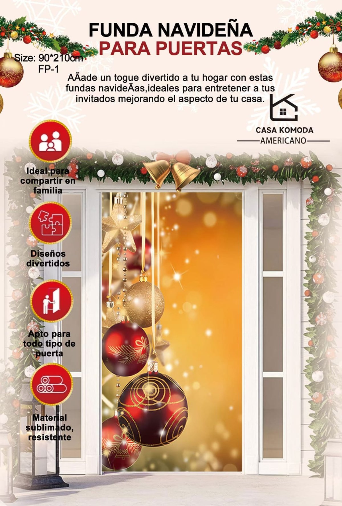 Funda Navideña CASA KOMODA 🎄🎁 - 2