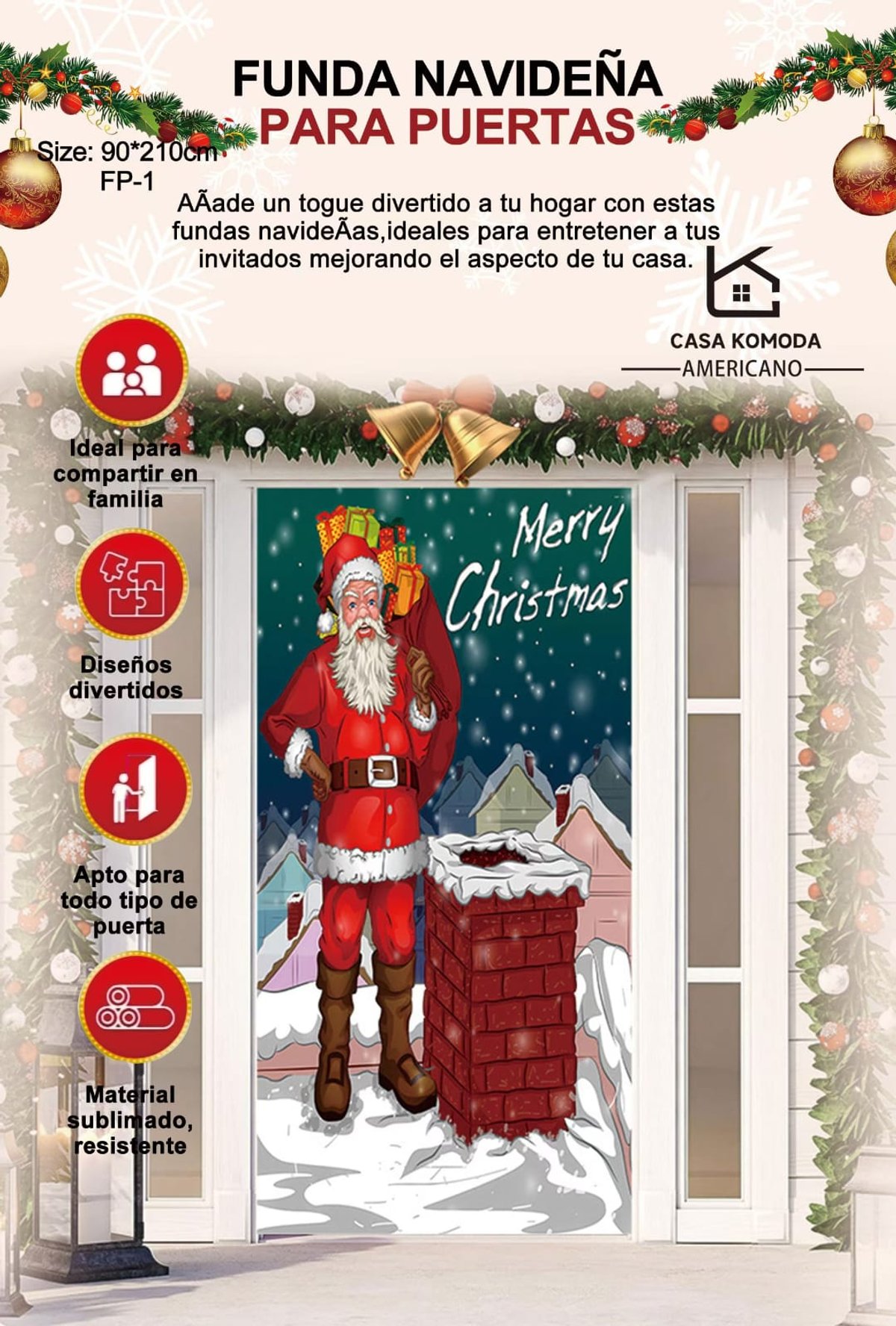 Funda Navideña CASA KOMODA 🎄🎁
