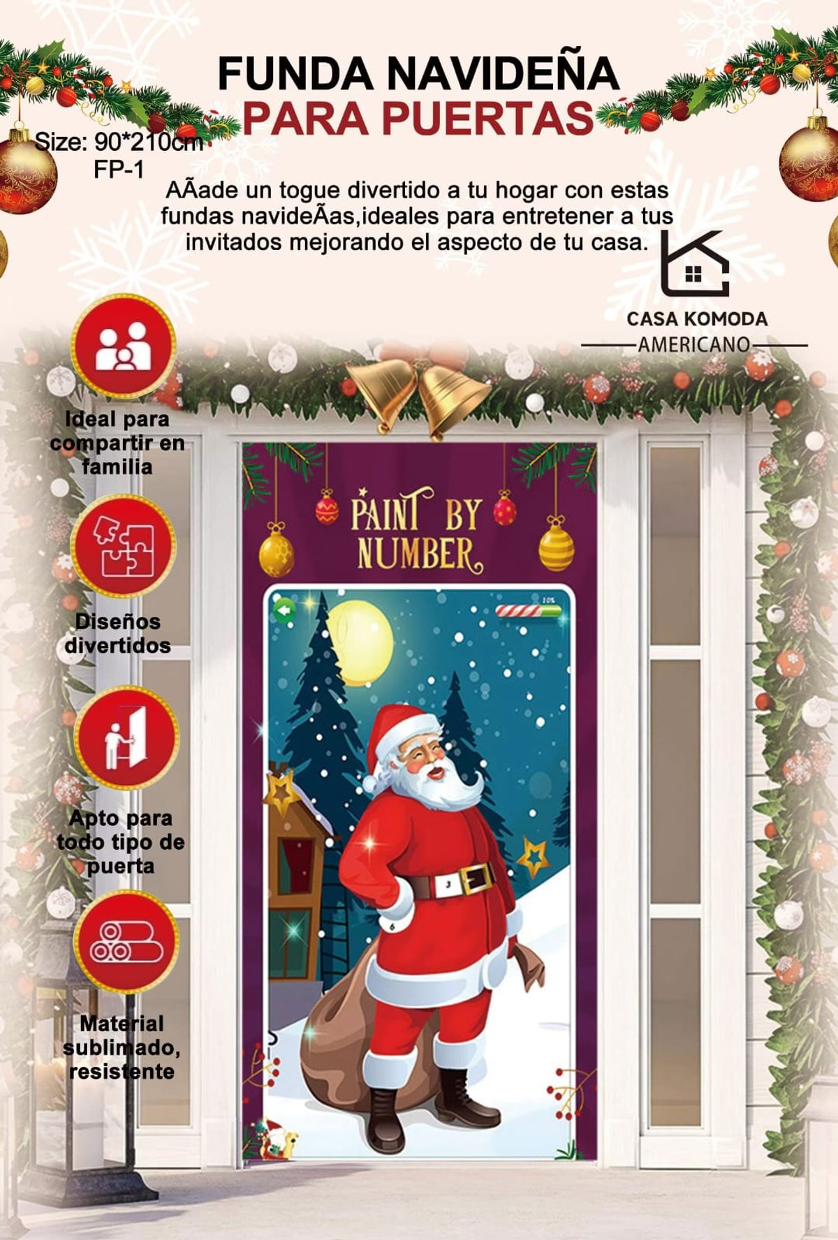 Funda Navideña CASA KOMODA 🎄🎁 - 3