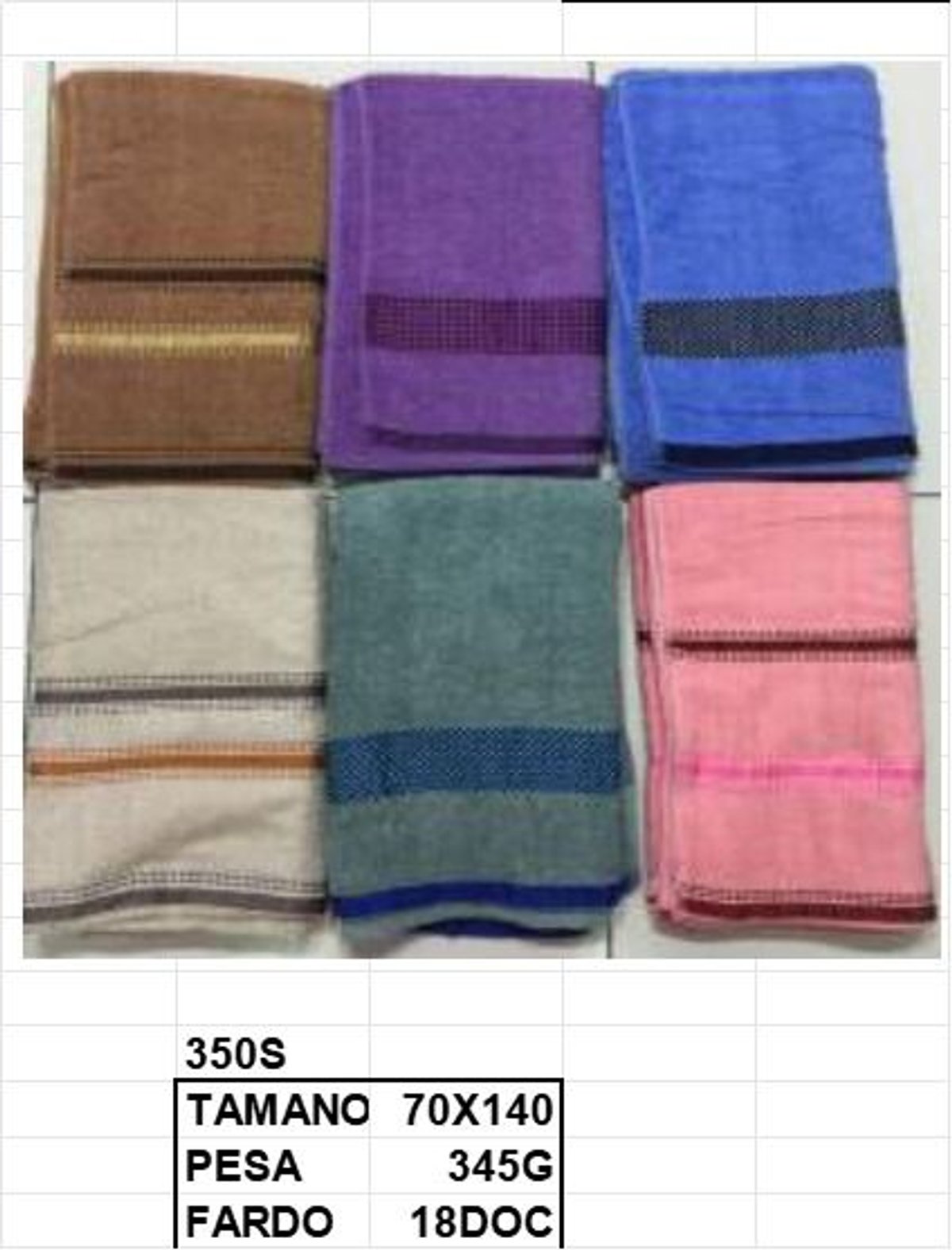 ​🛁🌈 Maxi Toalla de Baño Ultra Absorbente (90x170 cm) | Colección 1065HH-10 🌈🛀 - 2