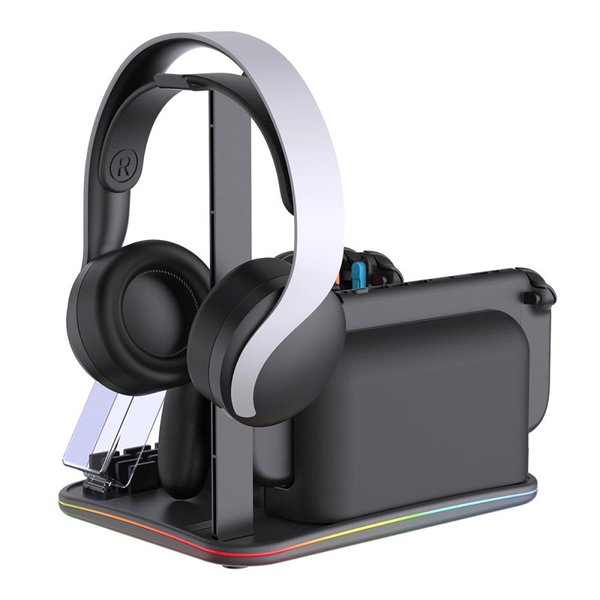 Base Cargador Ventilador Ipega Switch Pg-sw2065 12en1 RGB Soporte