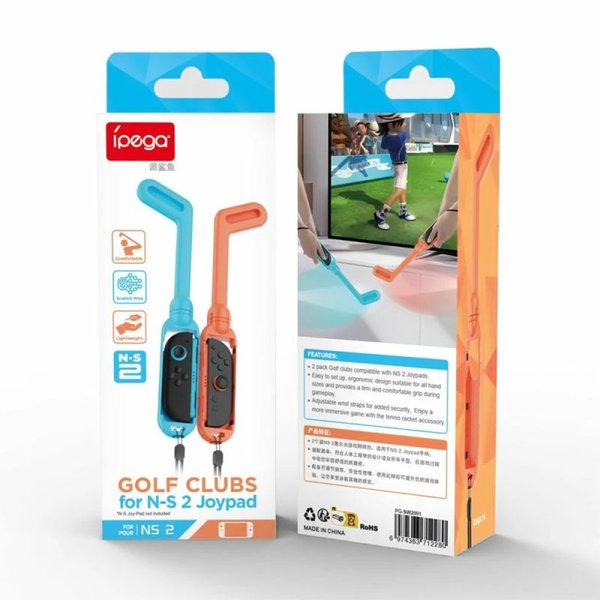 Soporte Taco De Golf Ipega Switch Joy-Con Pg-sw2091 Azul Rojo X2
