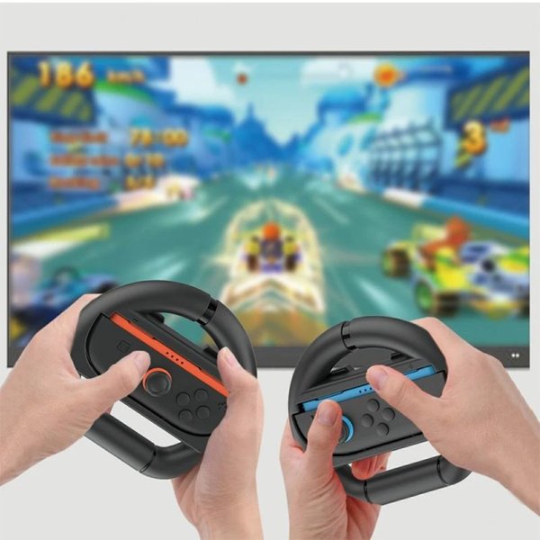 Soporte Volante Ipega Switch Joy-Con Pg-sw2054 Negro X2 Pzs