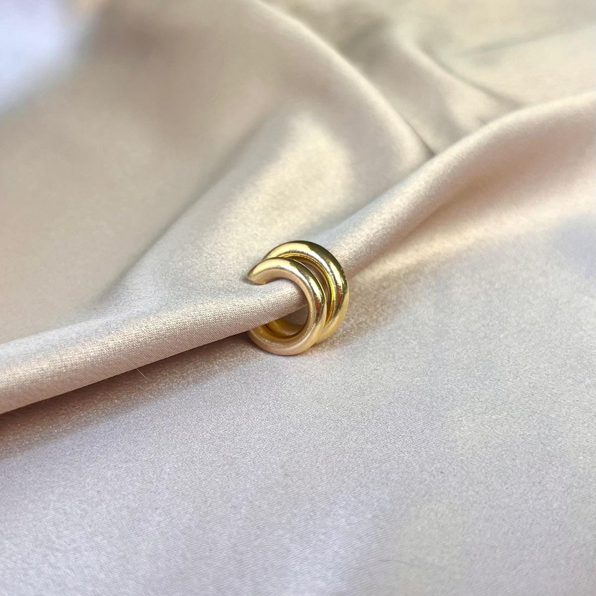 Set de 2 argollas Chunky - 6