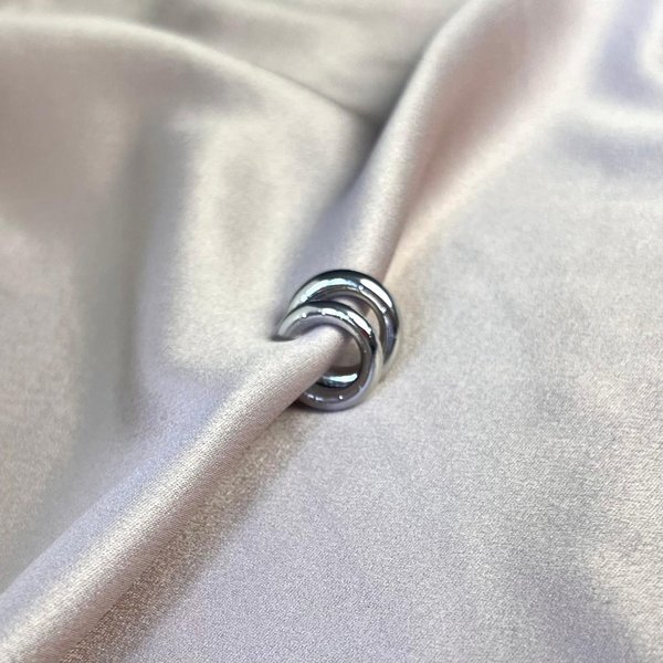 Set de 2 argollas Chunky