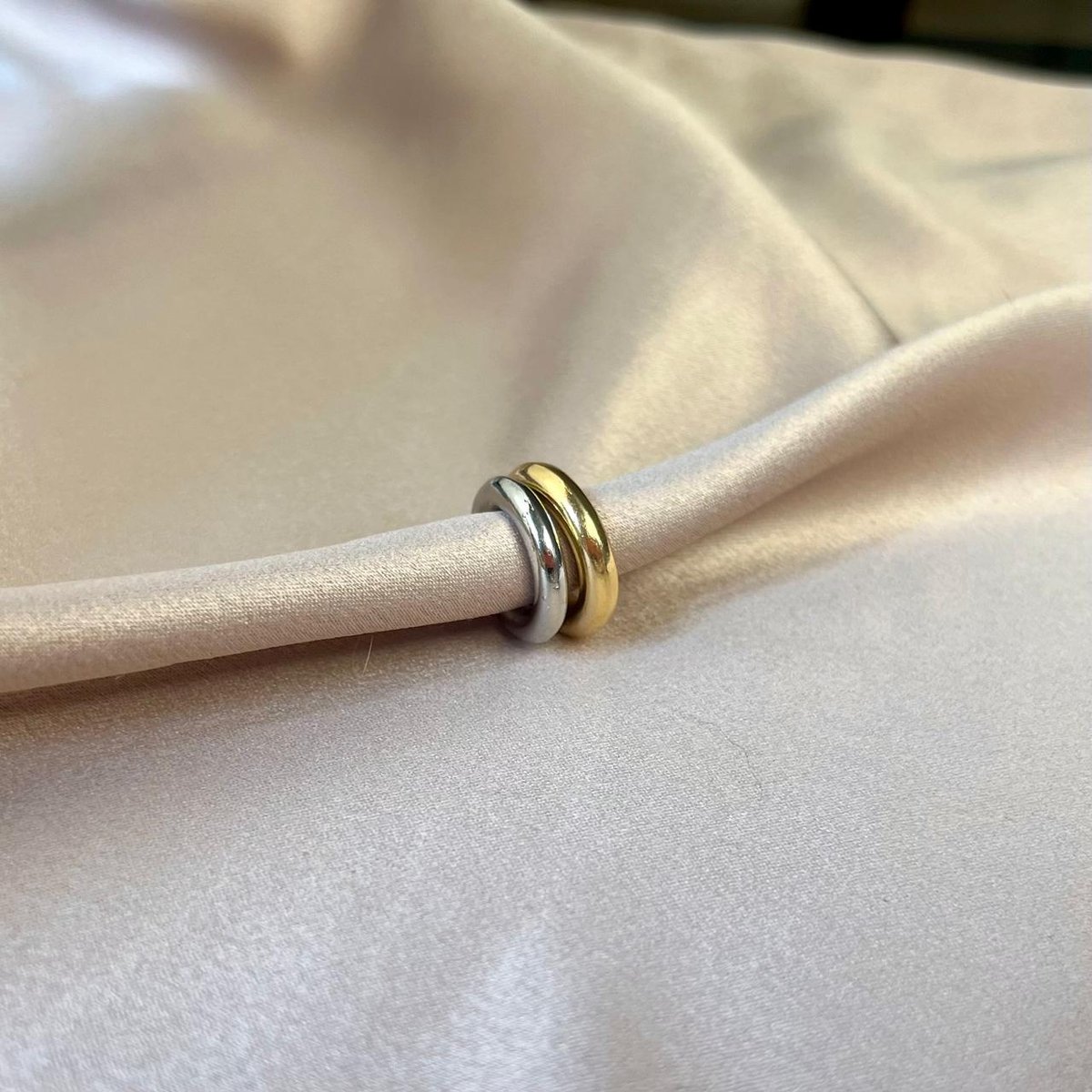 Set de 2 argollas Chunky - 2