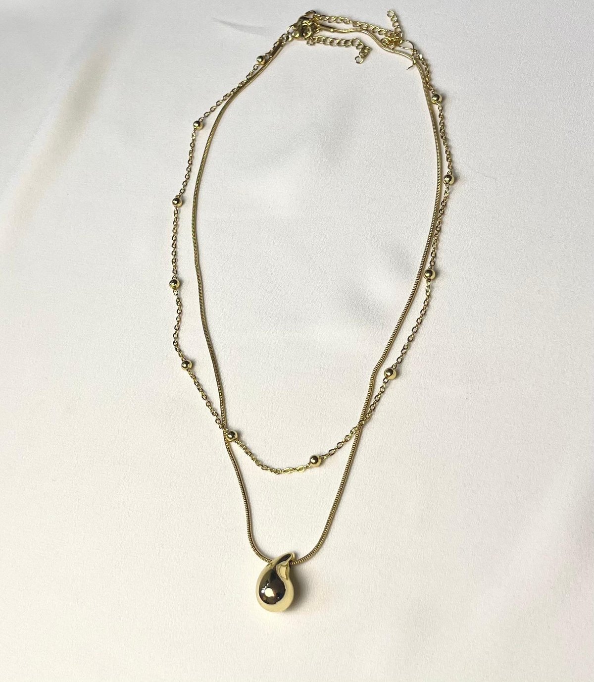 Set de 2 collares Gota