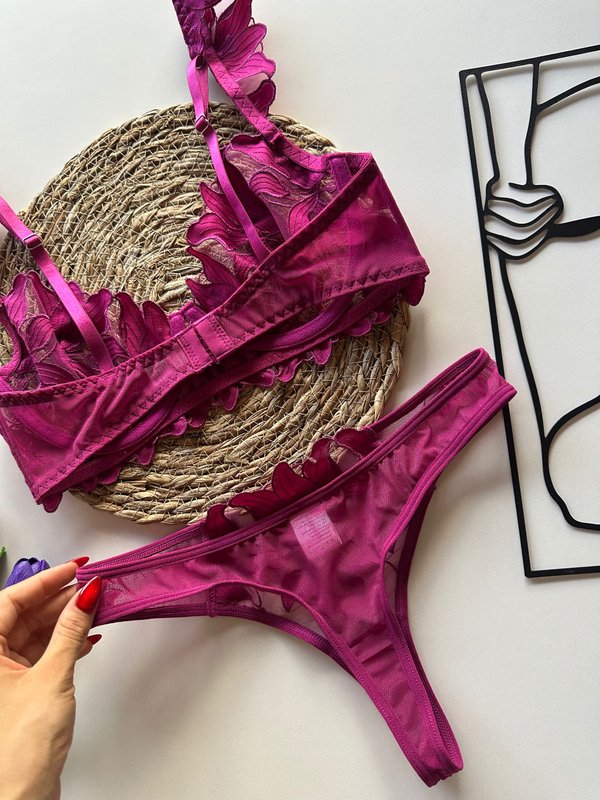 Conjunto Annie uva 