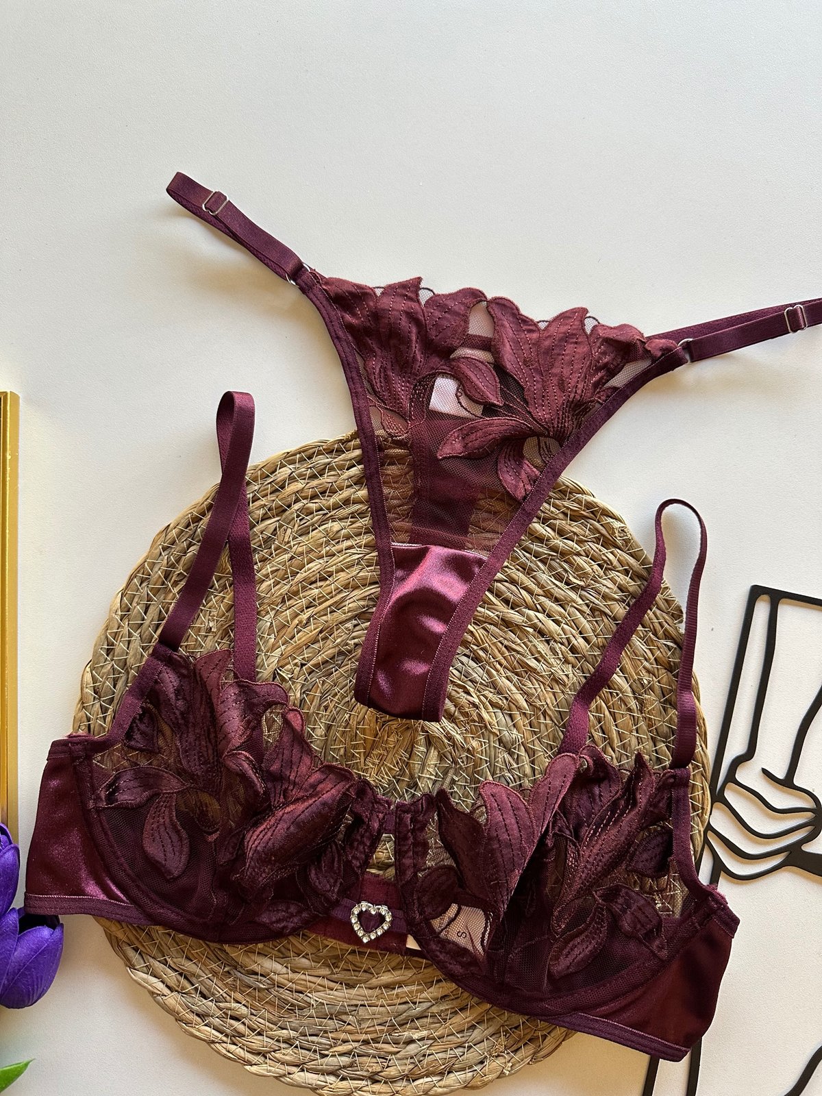 Conjunto Annie vino  - 4